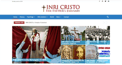 Desktop Screenshot of inricristo.org