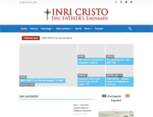 Tablet Screenshot of inricristo.org